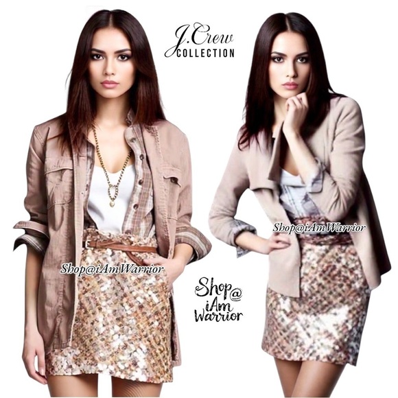 J.Crew Collection RARE NWT paillettes embellished mini skirt *shop@iamwarrior - Picture 4 of 13